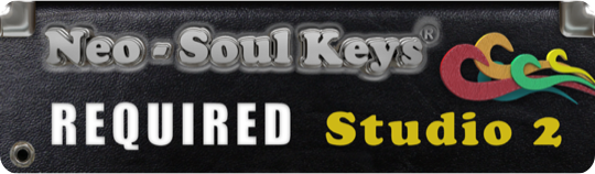 This expansion pack requires Neo-Soul Keys Studio 2
